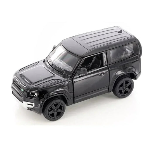 Land Rover Defender 90, 1:36 Scale (Black) collectible diecast model at Poketwheels