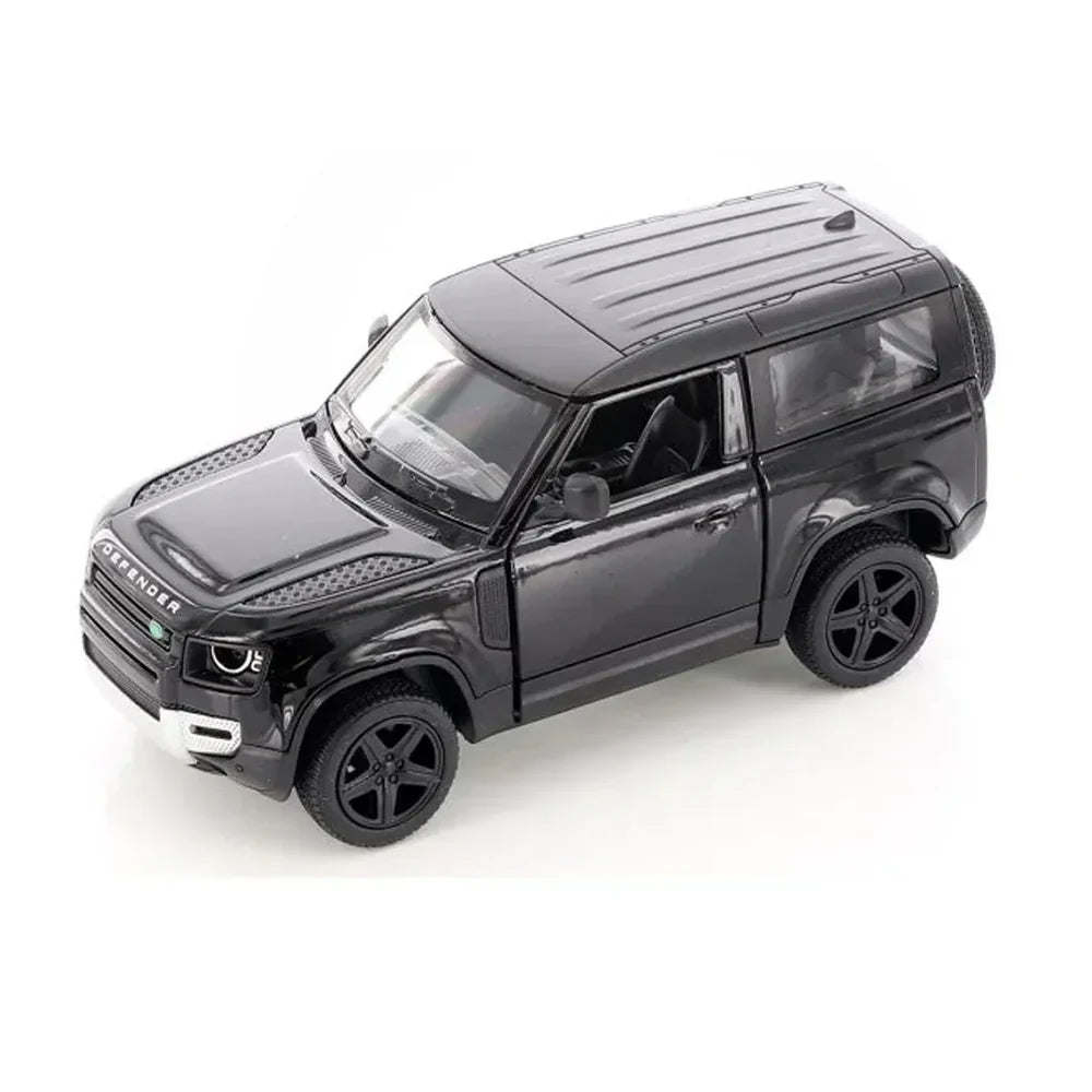 Kinsmart Land Rover Defender 90 1:36 Scale Diecast Model (Black)