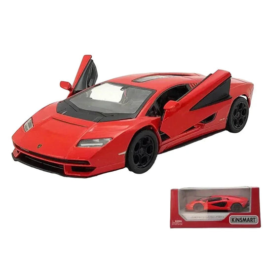 Lamborghini Countach LPI 800-4, 1:36 Scale (Red) collectible diecast model at Poketwheels