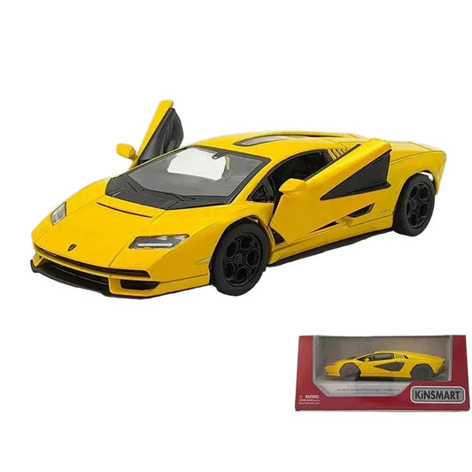 Lamborghini Countach LPI 800-4, 1:36 Scale (Yellow) collectible diecast model at Poketwheels
