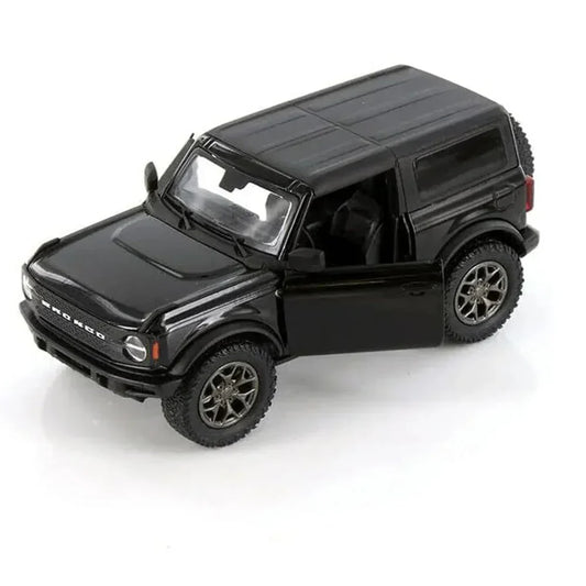 Kinsmart Ford Bronco Hard Top 2022 1:36 Scale Diecast Model (Black)