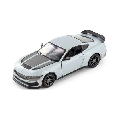 Kinsmart Ford Mustang Dark Horse 2024 1:36 Scale Diecast Model (Silver)