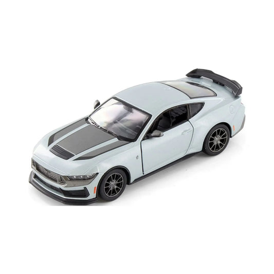 Kinsmart Ford Mustang Dark Horse 2024 1:36 Scale Diecast Model (Silver)