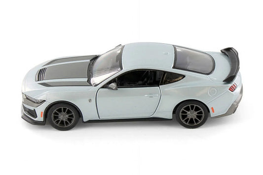 Kinsmart Ford Mustang Dark Horse 2024 1:36 Scale Diecast Model (Silver)