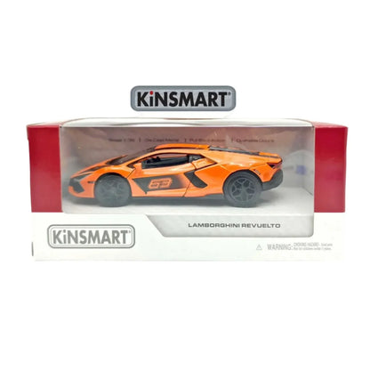Kinsmart Lamborghini Revuelto Livery Edition 1:36 Scale Diecast Model (Orange)