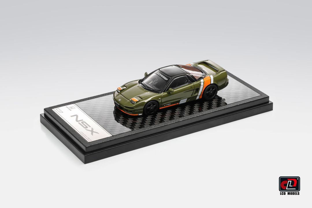 *HEC 2026* Honda NSX-NA1, 1:64 Scale (Green) collectible diecast model at Poketwheels