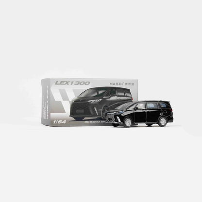 Premium scale diecast model car  – Lexus Lm 500h 2023, 1:64 Scale (Black) Collectible