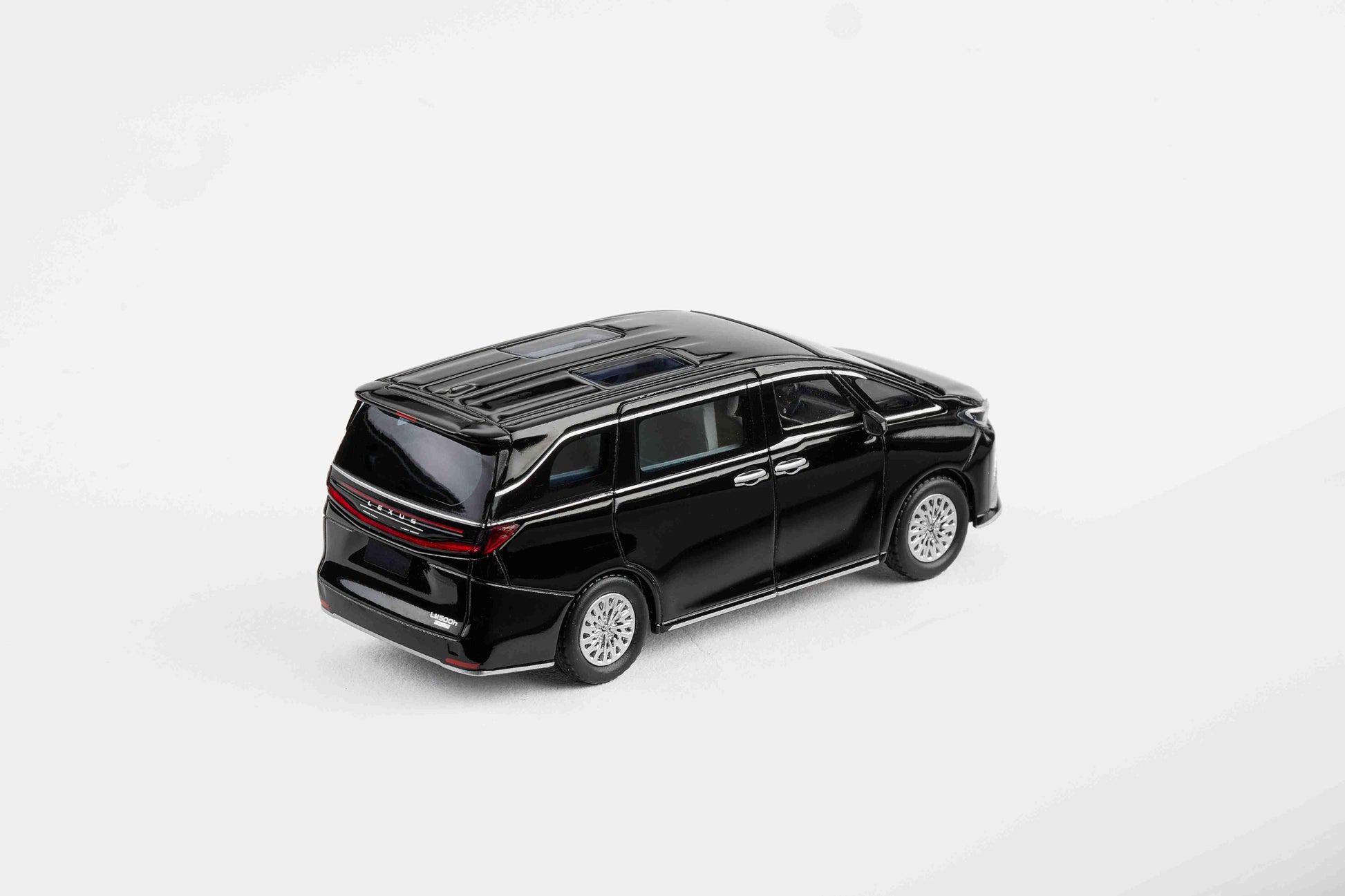 Premium scale diecast model car  – Lexus Lm 500h 2023, 1:64 Scale (Black) Collectible