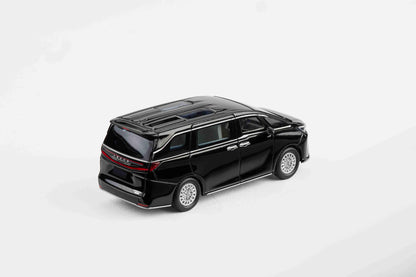 Premium scale diecast model car  – Lexus Lm 500h 2023, 1:64 Scale (Black) Collectible