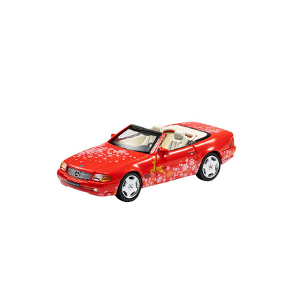 PRE-ORDER DCT Mercedes-Benz SL500 Red 1:64 Scale Diecast Model
