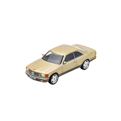 PRE-ORDER DCT Mercedes-Benz 500SEC Gold 1:64 Scale Diecast Model
