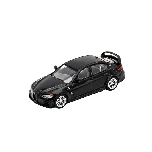 Alfa Romeo Matte, 1:64 Scale (Black) collectible diecast model at Poketwheels