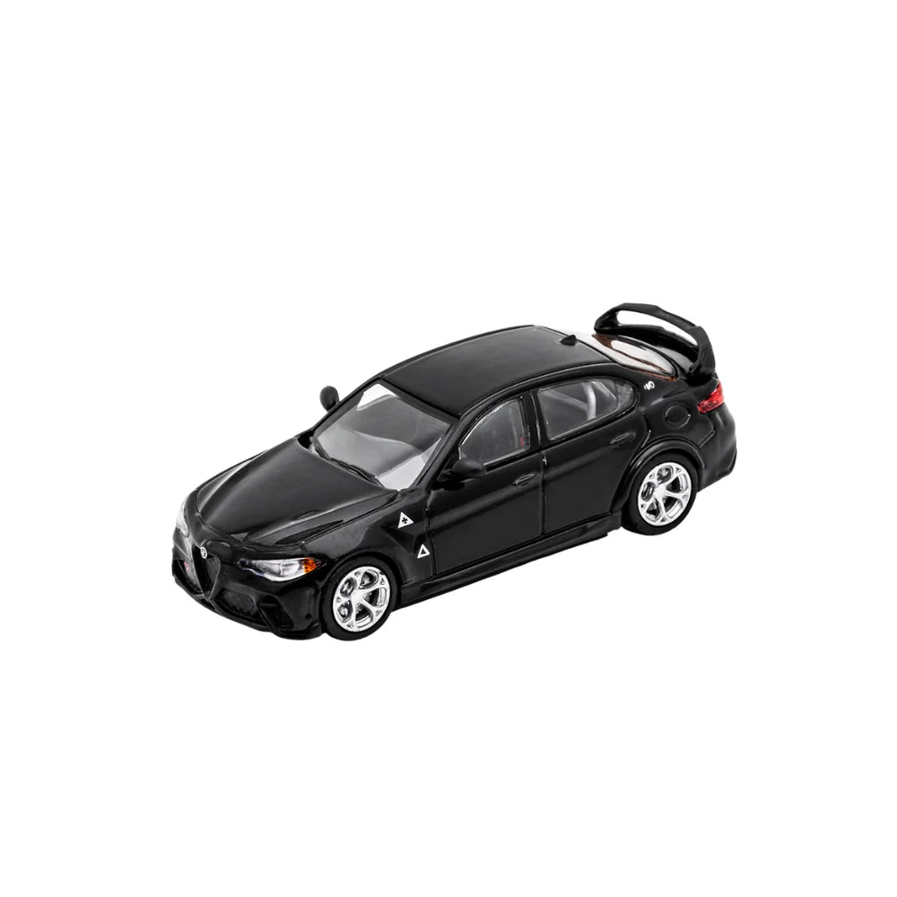 PRE-ORDER SHADOW Alfa Romeo Matte Black 1:64 Scale Diecast Model