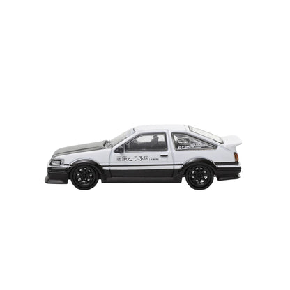 PRE-ORDER DCT Toyota Corolla Levin GT-APEX AE86 Panda Black Hood 1:64 Scale Diecast Model