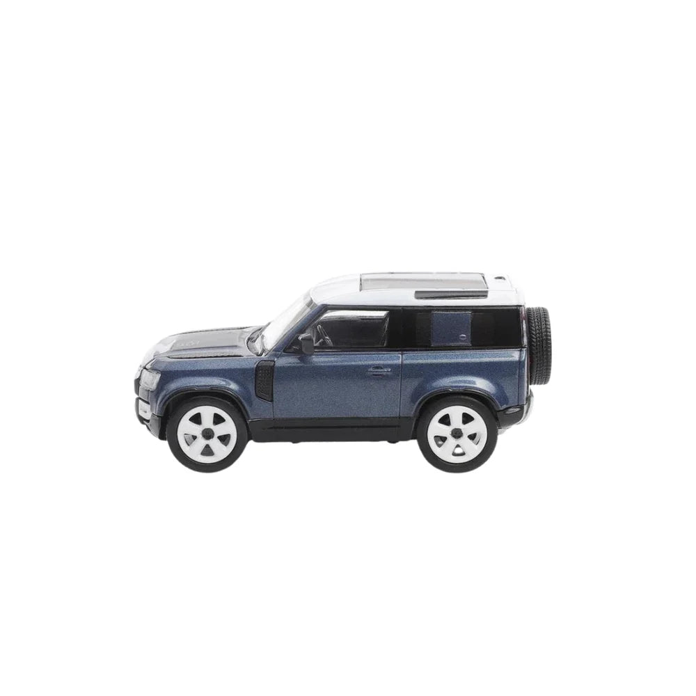 PRE-ORDER SHADOW Land Rover Defender 90 Blue 1:64 Scale Diecast Model