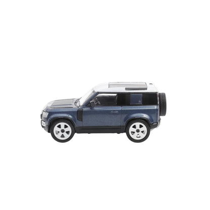 PRE-ORDER SHADOW Land Rover Defender 90 Blue 1:64 Scale Diecast Model