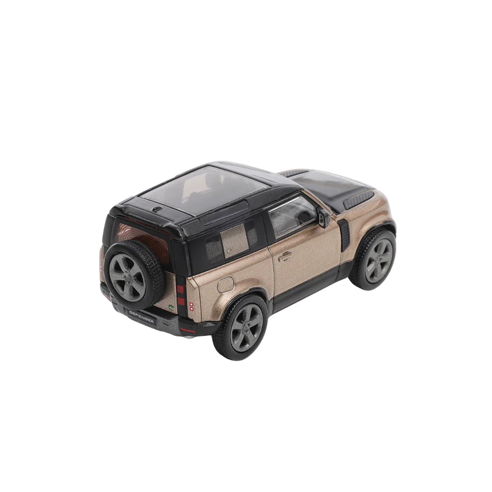 PRE-ORDER SHADOW Land Rover Defender 90 Brown 1:64 Scale Diecast Model