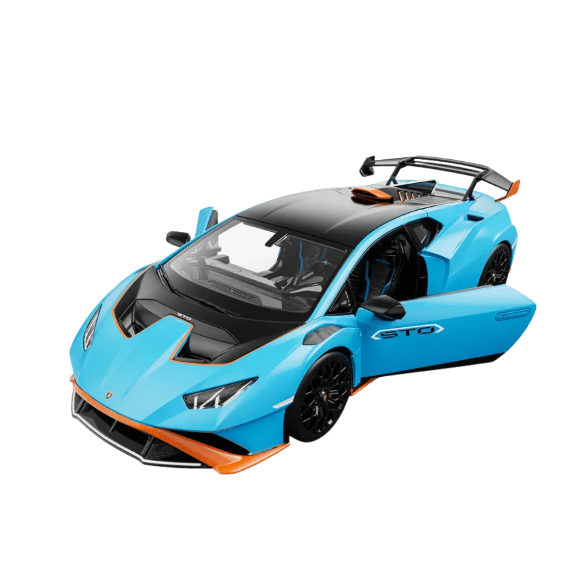 Rastar Lamborghini Huracan STO Blue 1:18 Scale Diecast Model