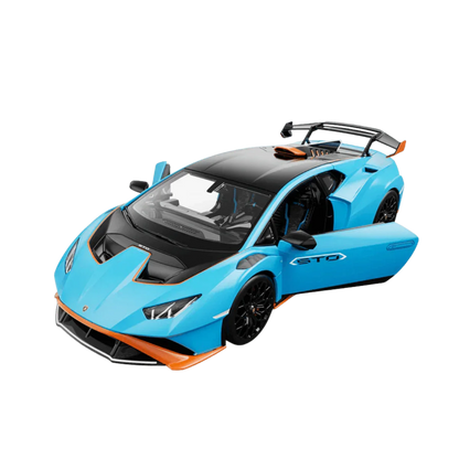 Rastar Lamborghini Huracan STO Blue 1:18 Scale Diecast Model