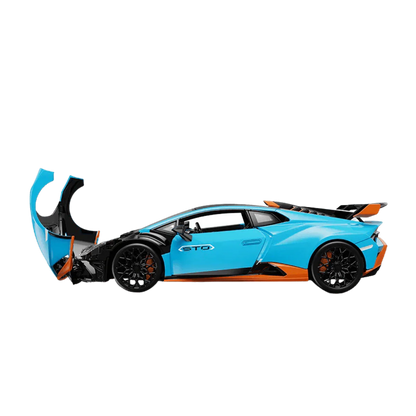 Rastar Lamborghini Huracan STO Blue 1:18 Scale Diecast Model