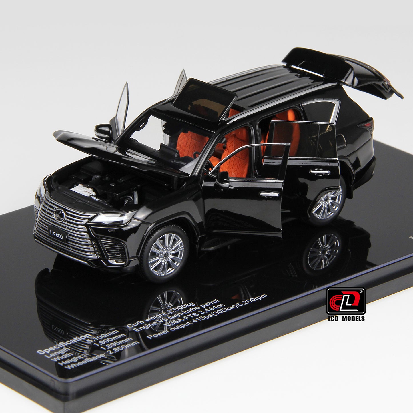 Lexus LX600 LCD Models | 1:43 Scale Diecast | Luxury SUV Collectible