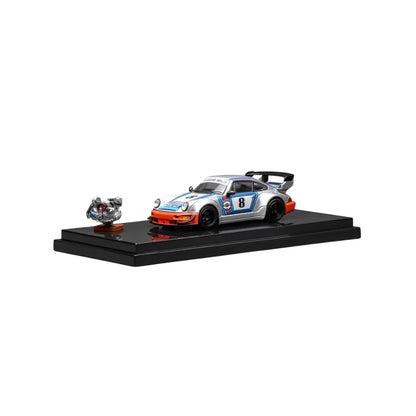 PRE-ORDER MOTOR HELIX RWB 964 Martini 1:64 Scale Diecast Model