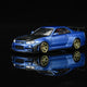 PRE-ORDER MOTOR HELIX Nissan Skyline GT-R R34 Customized GT Aero Kit Bayside Blue 1:64 Scale Diecast Model