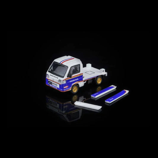 *PRE-ORDER* Honda ACTY 4WD Customized Blue & White Livery with Accessories, 1:64 Scale collectible diecast model at Poketwheels