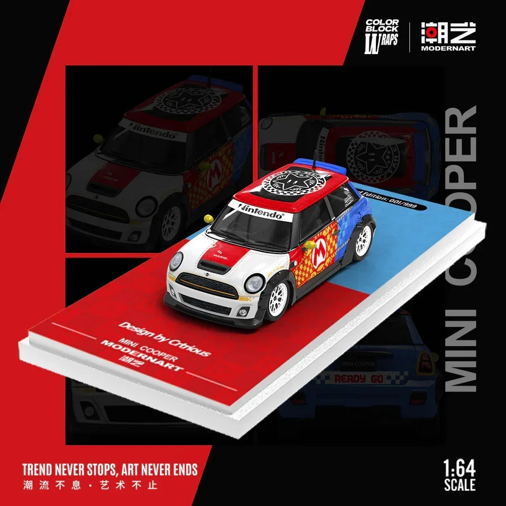 MD MINI-Mario-Regular Edition, 1:64 Scale collectible diecast model at Poketwheels