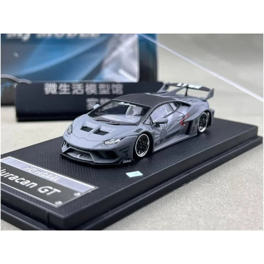 Lamborghini LBWK Huracan GT, 1:64 Scale (Grey) collectible diecast model at Poketwheels