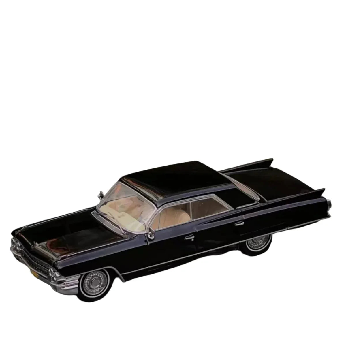 MK Miniatures Cadillac DeVille 1962 Limited Edition Black 1:64 Scale Diecast Model