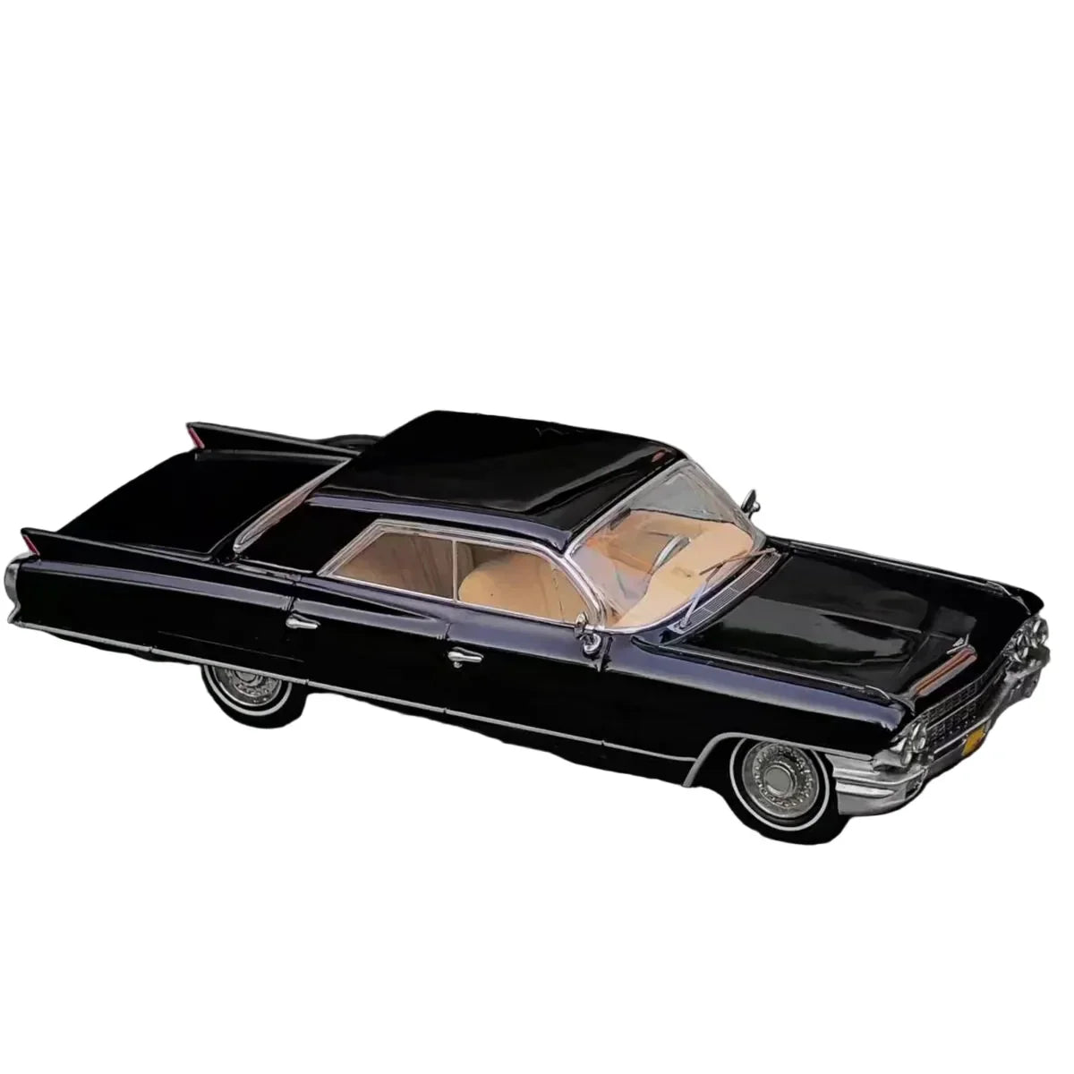 MK Miniatures Cadillac DeVille 1962 Limited Edition Black 1:64 Scale Diecast Model