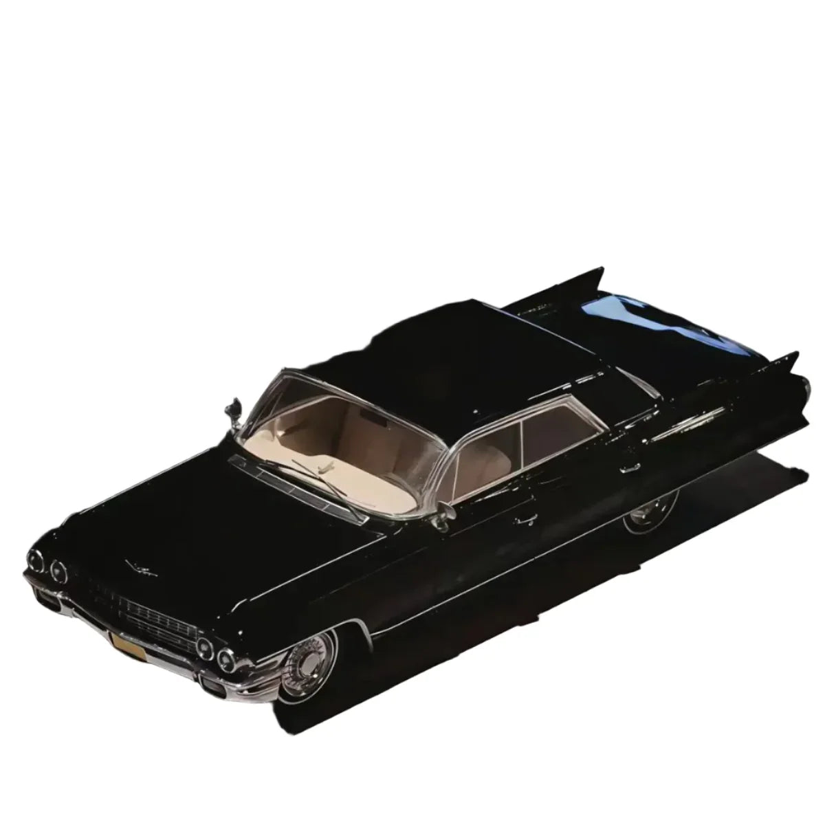 MK Miniatures Cadillac DeVille 1962 Limited Edition Black 1:64 Scale Diecast Model