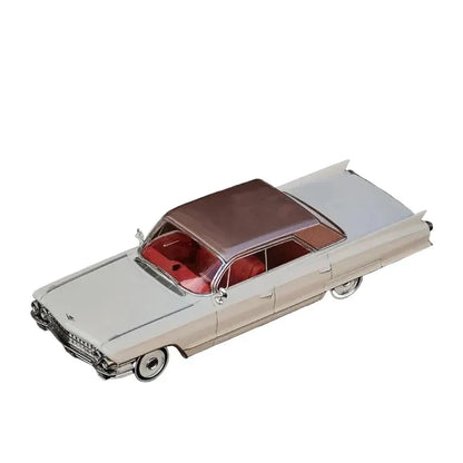 MK Miniatures Cadillac DeVille 1962 Ivory Roof Limited Edition Ivory 1:64 Scale Diecast Model