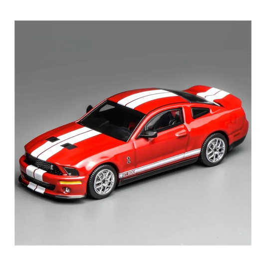 Ford Mustang Shelby GT500 2007, 1:64 Scale (Red) collectible diecast model at Poketwheels