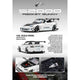 *PRE-ORDER* Custom Honda S2000 RB, 1:64 Scale (Metallic White) collectible diecast model at Poketwheels