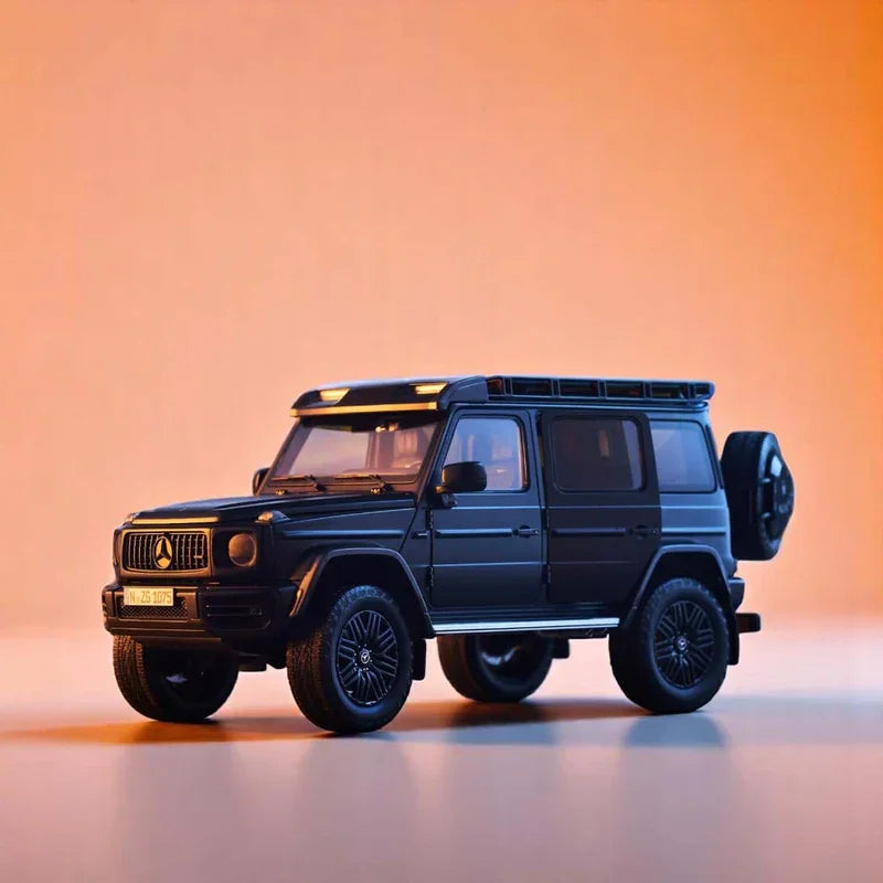NZG Mercedes-AMG G63 4x4² Offroad Night Black 1:18 Scale Diecast Model
