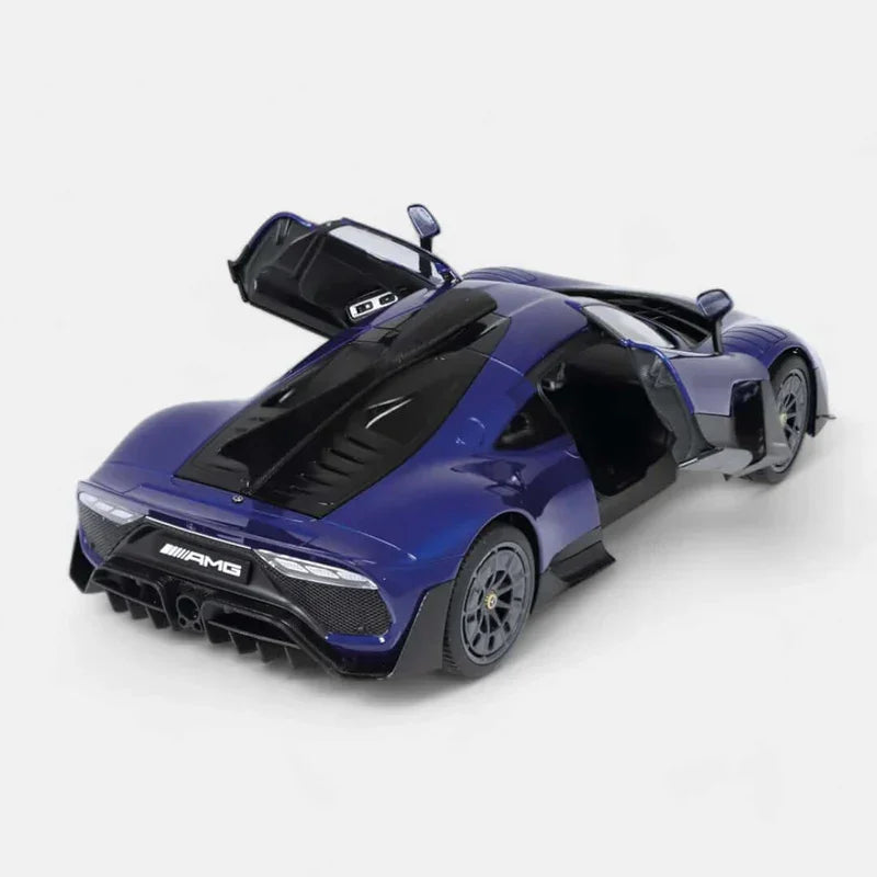 NZG Mercedes-AMG ONE Street Blue 1:18 Scale Diecast Model