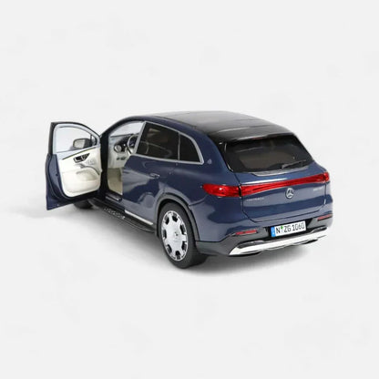 NZG Mercedes-Maybach EQS SUV Sodalith Blue 1:18 Scale Diecast Model