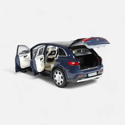 NZG Mercedes-Maybach EQS SUV Sodalith Blue 1:18 Scale Diecast Model