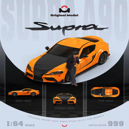 PRE-ORDER Time Micro Original Model Toyota Supra Fast & Furious Livery Doll Edition 1:64 Scale Diecast Model