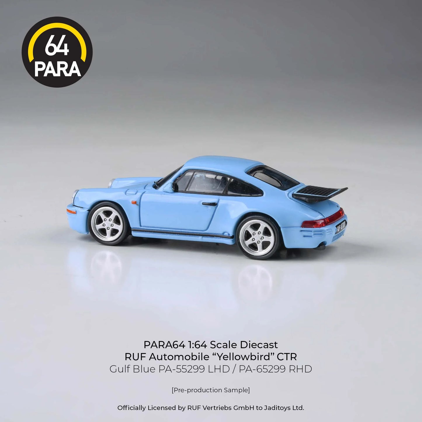 PARA64 RUF CTR Gulf 1987 Blue 1:64 Scale Diecast Model (Pre-Order)