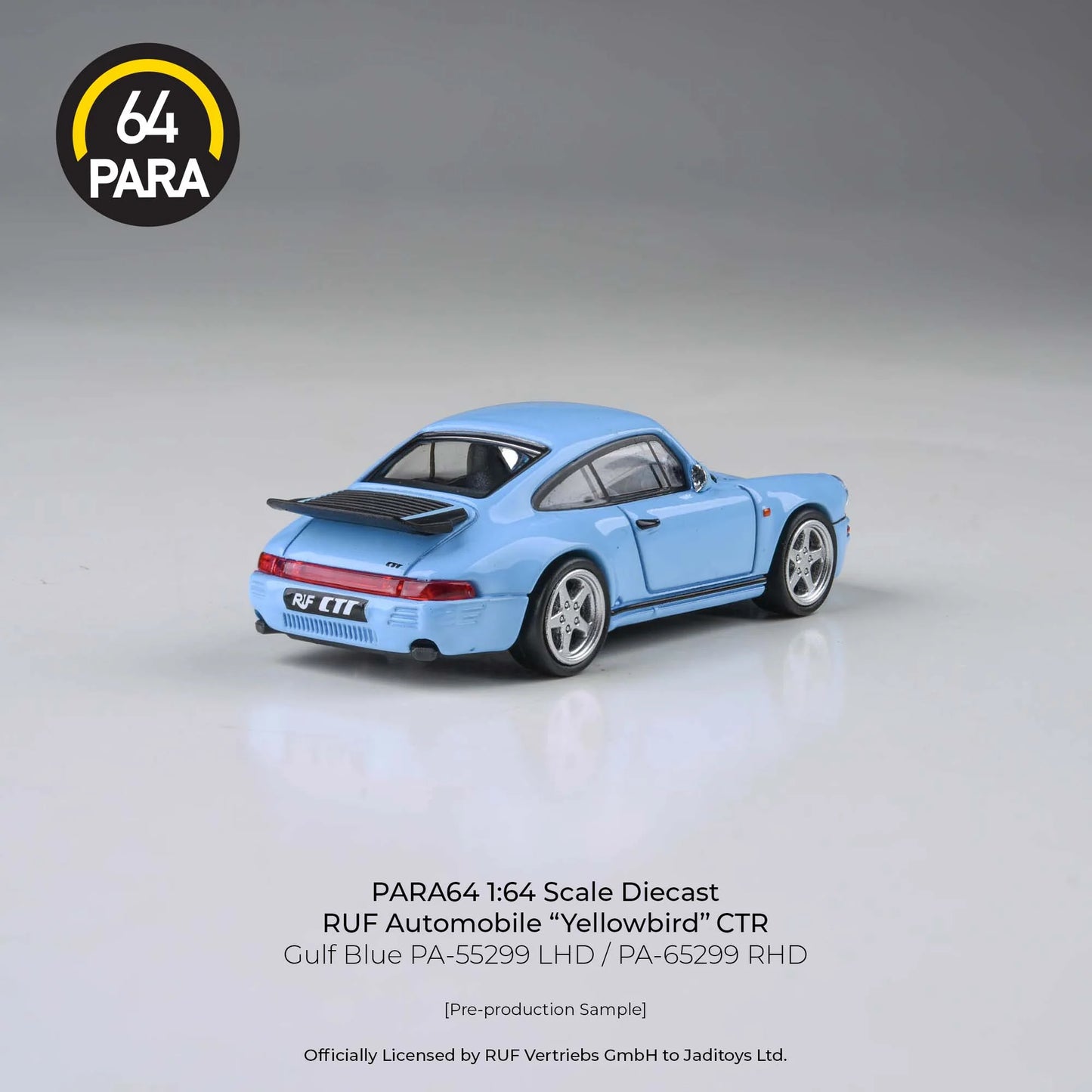 PARA64 RUF CTR Gulf 1987 Blue 1:64 Scale Diecast Model (Pre-Order)
