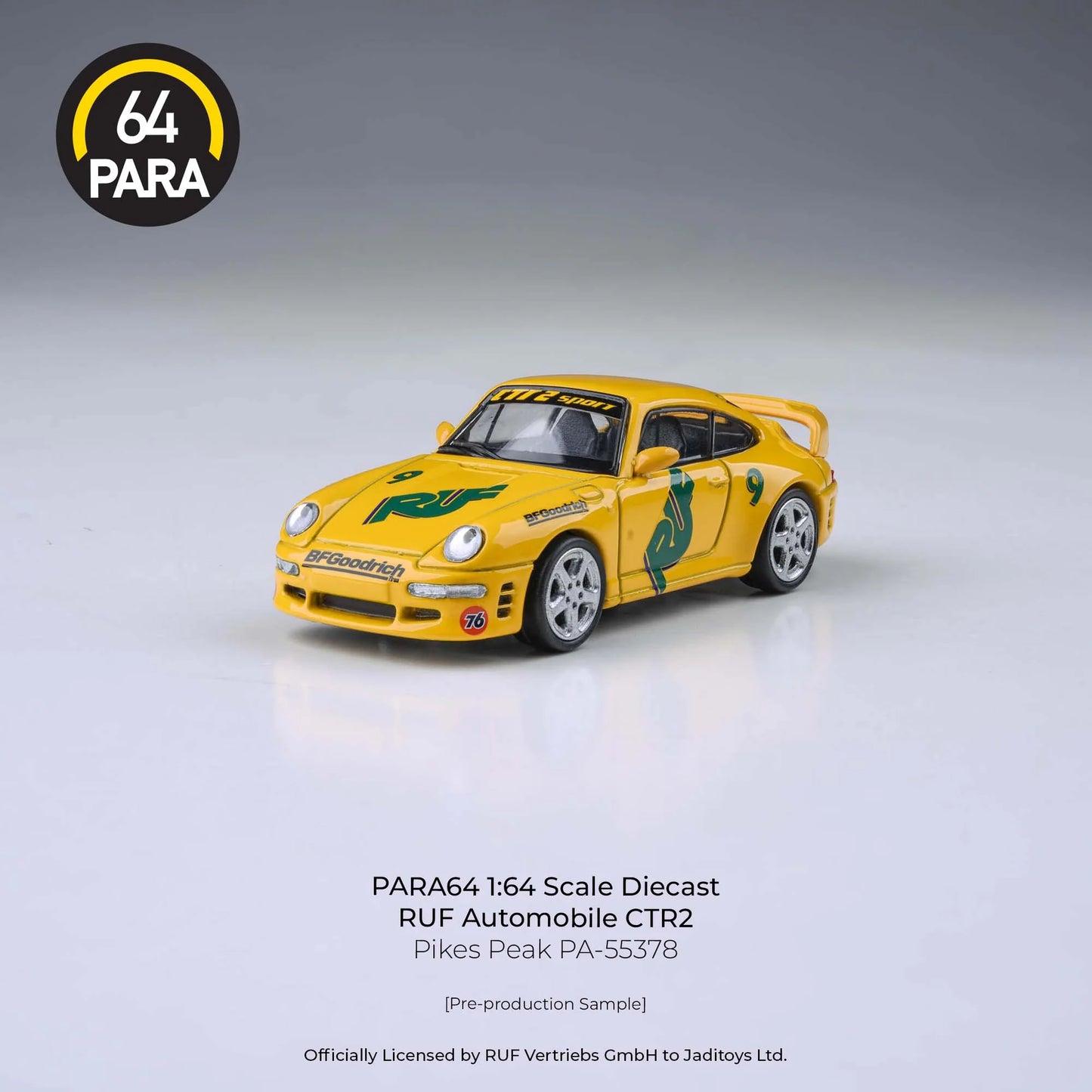 PARA64 RUF CTR2 Pikes Peak 1995 1:64 Scale Diecast Model (Pre-Order)