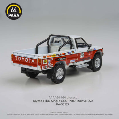 Toyota Hilux Single Cab Mojave 250 1987 1:64 Scale Diecast Collectible
