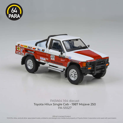Toyota Hilux Single Cab Mojave 250 1987 1:64 Scale Diecast Collectible