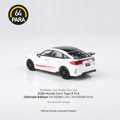 Honda Civic Type R FL5 Ultimate Edition 2025 1:64 Scale Diecast Collectible