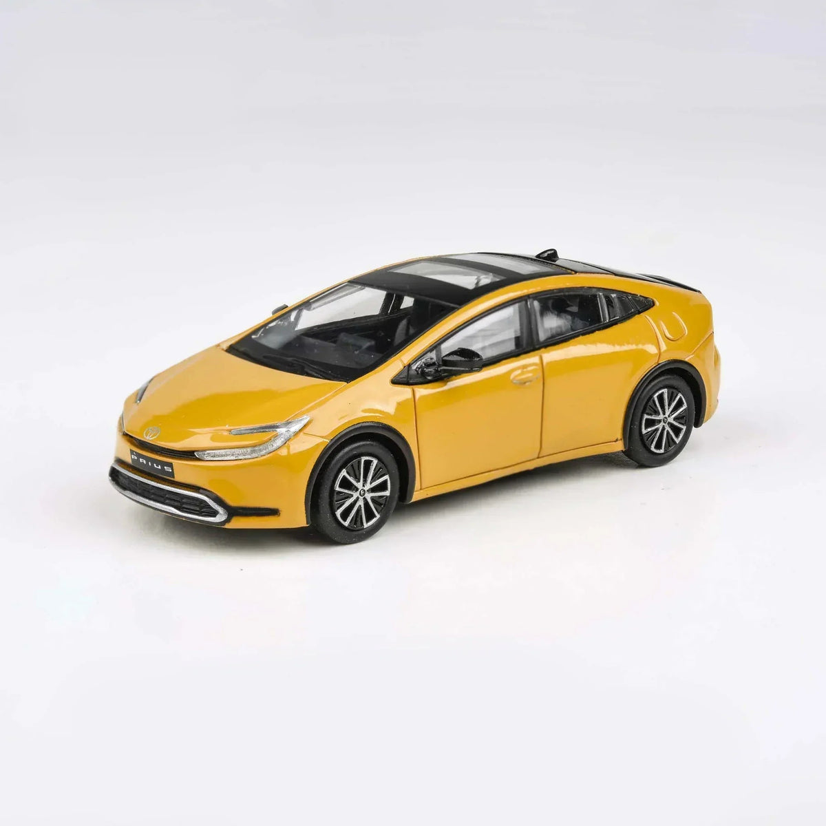 Toyota Prius Maximum RHD 2023, 1:64 Scale (Yellow) collectible diecast model at Poketwheels
