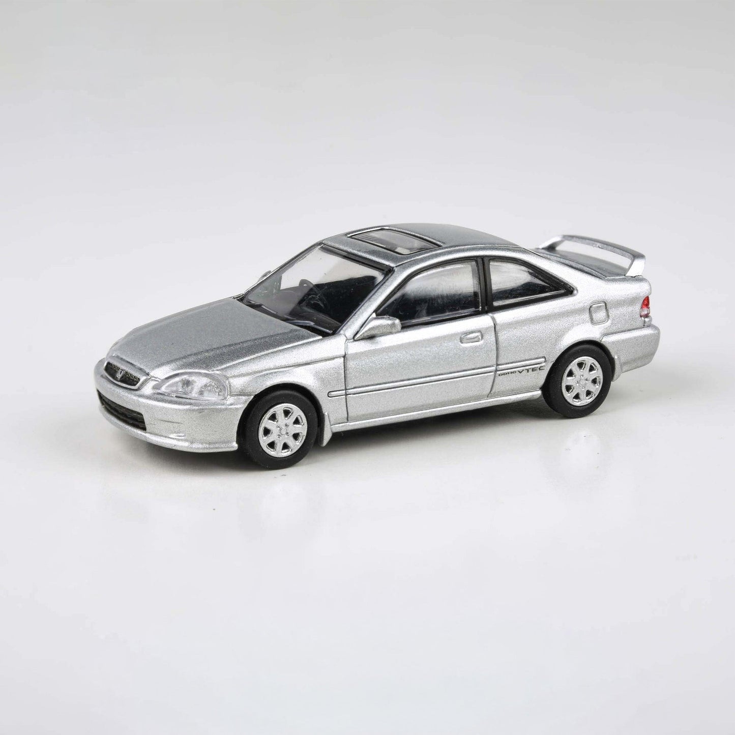 Honda Civic Si EM1 Vogue RHD '99, 1:64 Scale (Silver)