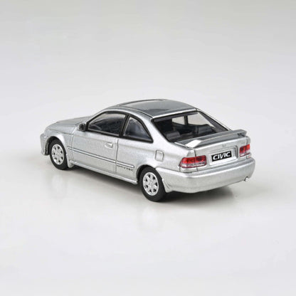 Honda Civic Si EM1 Vogue RHD '99, 1:64 Scale (Silver)